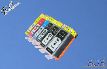5 χρώμα HP 364 XL συμβατές κασέτες μελανιού εκτυπωτών με την επί παραγγελία κασέτα Inkjet τσιπ