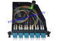 Κασέτα 12Core LGX MPO με το σκοινί μπαλωμάτων MPO- LC για τις τηλεπικοινωνίες ινών
