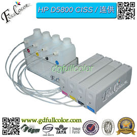 DIY HP81 CISS συμβατό HP Designjet D5800 σύστημα ανεφοδιασμού μελανιού εκτυπωτών BK Γ Μ Υ συνεχές