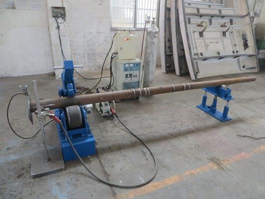 Μηχανή συγκόλλησης πλάκας βάσης για κωνικό φωτεινό στύλο, υψηλό μίσθο, μονόπολο
