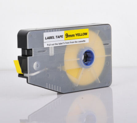 μήκος LM509YL 9mm ταινιών κατασκευαστών ετικετών μεταφορών 20M για τον εκτυπωτή καλωδίων