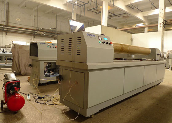 Υφαντικό περιστροφικό Engraver 640mm λέιζερ οθόνη επαναλαμβάνει, μπλε UV μηχανή χάραξης