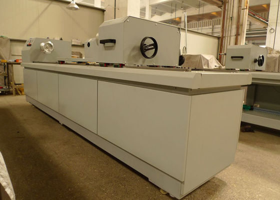 Υφαντικό περιστροφικό Engraver 640mm λέιζερ οθόνη επαναλαμβάνει, μπλε UV μηχανή χάραξης