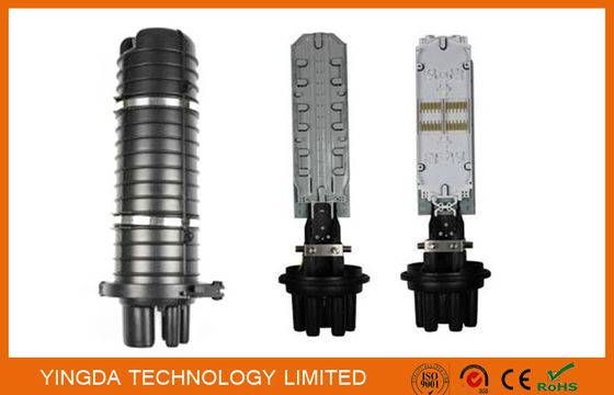 Oval θόλων IP68 1 96 πυρήνων + στρογγυλή θερμότητα περάτωσης καλωδίων συναρμογών οπτικών ινών 8 - shrinkable σφραγίδα