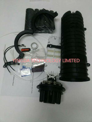 Oval θόλων IP68 1 96 πυρήνων + στρογγυλή θερμότητα περάτωσης καλωδίων συναρμογών οπτικών ινών 8 - shrinkable σφραγίδα