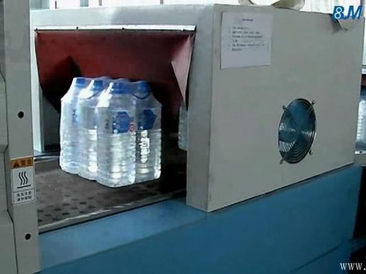Πολλών χρήσεων συρρικνωθείτε τη σφραγίζοντας τυλίγοντας μηχανή 0.6-0.8Mpa μανικιών μηχανών συσκευασίας