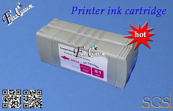 Μελάνι C4930A HP 81 εκτυπωτών Copatible μαύρη κασέτα μελανιού 680 μιλ. για τον εκτυπωτή Desiginjet HP5000 HP5500 D5800