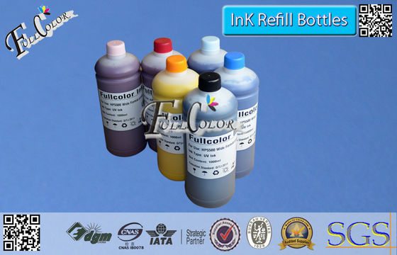 1000ml UV μελάνι χρωστικών ουσιών ξαναγεμισμάτων HP83 για το HP Designjet 5500 εκτυπωτών μεταξιού ζωηρού σειρές χρώματος τυπωμένων υλών