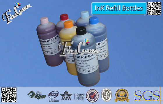 1000ml UV μελάνι χρωστικών ουσιών ξαναγεμισμάτων HP83 για το HP Designjet 5500 εκτυπωτών μεταξιού ζωηρού σειρές χρώματος τυπωμένων υλών