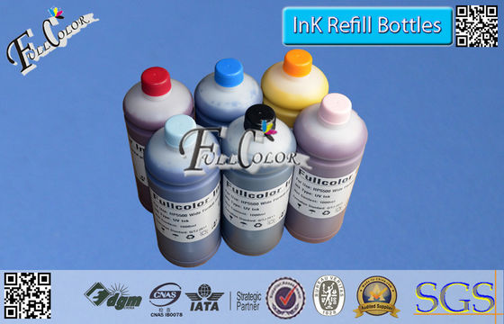 1000ml UV μελάνι χρωστικών ουσιών ξαναγεμισμάτων HP83 για το HP Designjet 5500 εκτυπωτών μεταξιού ζωηρού σειρές χρώματος τυπωμένων υλών