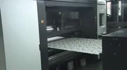 Ψηφιακή μηχανή εκτύπωσης υφάσματος Inkjet ζωνών υψηλής ταχύτητας
