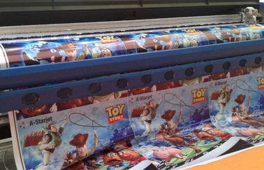 Διαλυτικοί Inkjet Eco φιλικοί DX5 εκτυπωτές Eco με το χρώμα CMYK/το μελάνι εξάχνωσης χρωστικών ουσιών