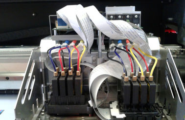 Διαλυτικοί Inkjet Eco φιλικοί DX5 εκτυπωτές Eco με το χρώμα CMYK/το μελάνι εξάχνωσης χρωστικών ουσιών