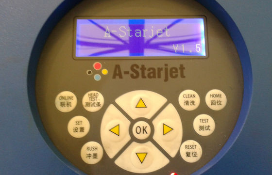 Α-Starjet 3pcs DX7 κεφαλή εκτύπωσης, διαλυτικός εκτυπωτής μεγάλου σχήματος 1800mm για τη διαφήμιση, CE
