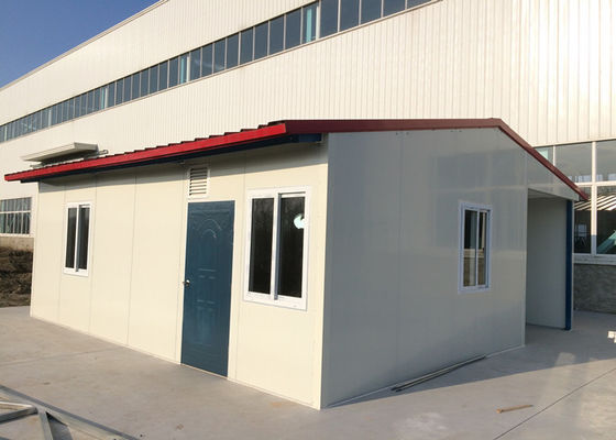 Σύγχρονες ελαφριές μονάδες μπανγκαλόου χάλυβα Prefab μη-που συρρικνώνονται για τη μικρή οικογένεια